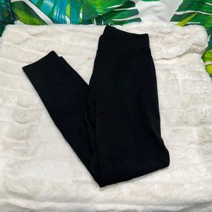 Lou & Grey XS Black Tight Fit Casual Fall Winter Slim Simple Minimalist Leggings